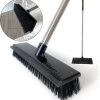 Schrobbezem Zwart Luiwagen Met Steel 120cm - Tuinbezem Straatbezem - Schoonmaak Schrobber Kunststof Harde Bezem - Schrobborstel En Schuurborstel -Kruideniers Winkel 1105x1200 2