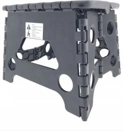 Opvouwbare Kruk - Keukentrap - Zwart -Kruideniers Winkel 1126x1200 1