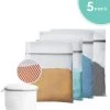 ForDig Wasnet Waszakjes (5 Stuks) Voor Lingerie En Fijne Was - Geschikt Voor Wasmachine - Met Rits - Wit 2 ForDig Wasnet Waszakjes (5 Stuks) Voor Lingerie En Fijne Was - Geschikt Voor Wasmachine - Met Rits - Wit -Kruideniers Winkel 1147x1200 2