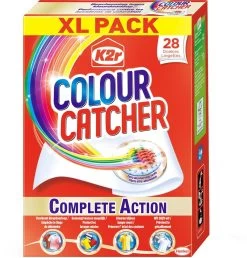 K2r Colour Catcher - Anti Kleurdoorloopdoekjes - Kleurbeschermer - 28 Stuks -Kruideniers Winkel 1151x1200
