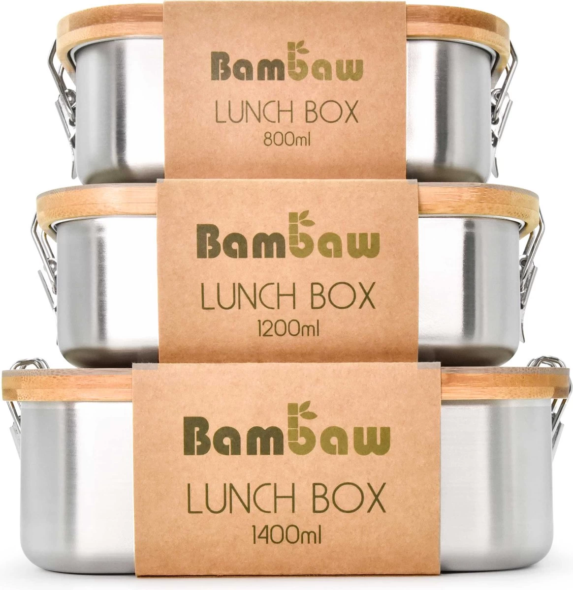 Bamboe Lunch Box 1400 Ml | Broodbox | Ecologisch | Roestvrijstalen Lunchbox | Bentobox No Leak | Smaakloos | Bamboe Grote Broodtrommel | Lunchbox Volwassenen | Lunchbox RVS Bamboe | Bambaw 8 Bamboe Lunch Box 1400 Ml | Broodbox | Ecologisch | Roestvrijstalen Lunchbox | Bentobox No Leak | Smaakloos | Bamboe Grote Broodtrommel | Lunchbox Volwassenen | Lunchbox RVS Bamboe | Bambaw - Afbeelding 6