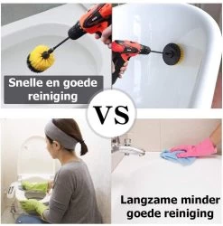 ESSIBLE Schrobborstel - Polypropyleen - Borstel Boormachine - Schrobborstel - Schuurborstel - Automatische Reiniging - 3 Delige Borstelset Voor Boormachine 11 ESSIBLE Schrobborstel - Polypropyleen - Borstel Boormachine - Schrobborstel - Schuurborstel - Automatische Reiniging - 3 Delige Borstelset Voor Boormachine -Kruideniers Winkel 1185x1200 2