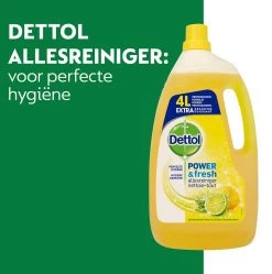 Dettol - Power & Fresh - Allesreiniger - Citrus - 3 X 4 Liter -Kruideniers Winkel 1192x1200 5