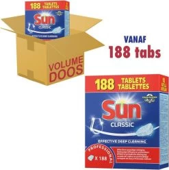 SUN® Sun Professional Vaatwastabletten - 188 Stuks 8 SUN® Sun Professional Vaatwastabletten - 188 Stuks -Kruideniers Winkel 1195x1200 3