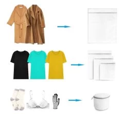 ForDig Wasnet Waszakjes (5 Stuks) Voor Lingerie En Fijne Was - Geschikt Voor Wasmachine - Met Rits - Wit -Kruideniers Winkel 1200x1083