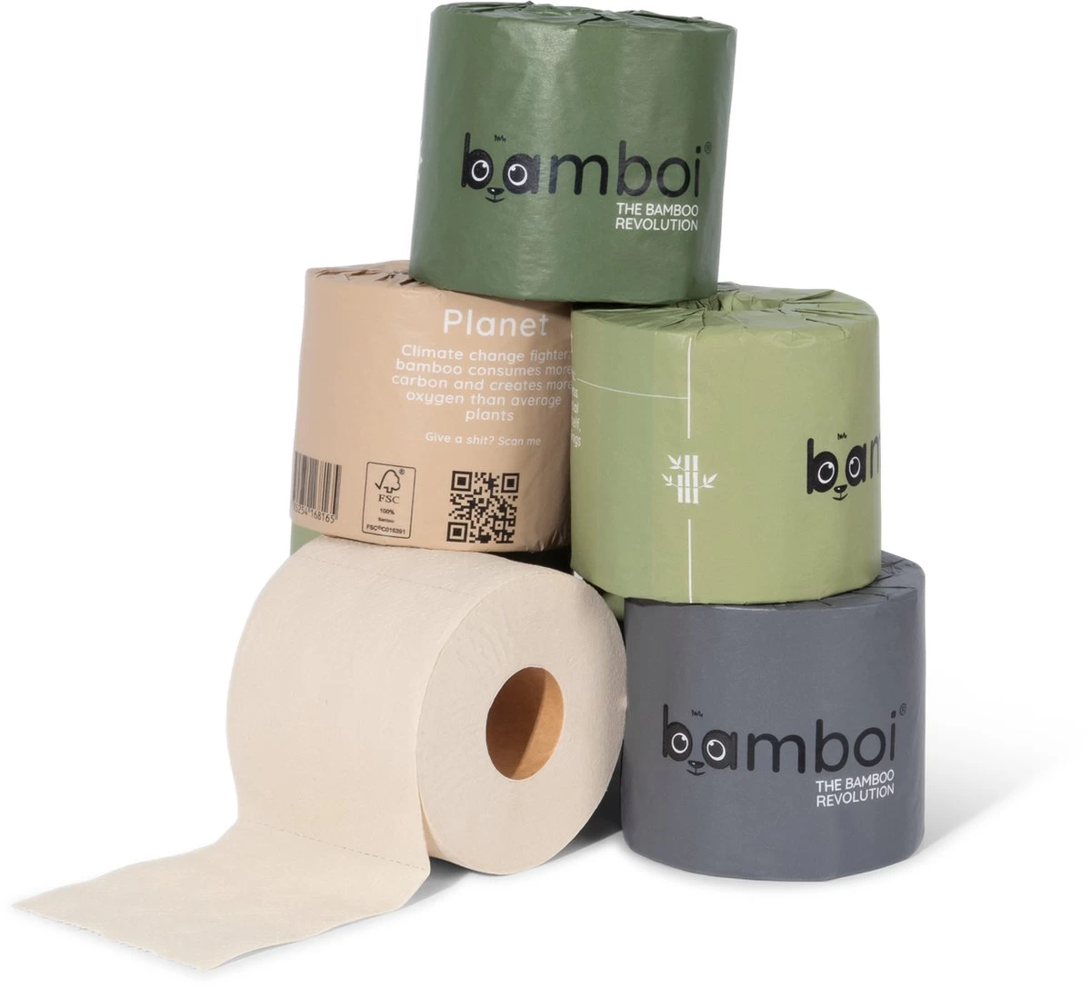 Bamboi - Bamboe WC Papier - 48 MAXI Rollen - Heerlijk Zacht 3-laags 8 Bamboi - Bamboe WC Papier - 48 MAXI Rollen - Heerlijk Zacht 3-laags - Afbeelding 6