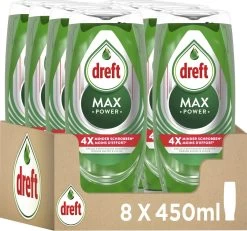 Dreft MaxPower - Vloeibaar Afwasmiddel - Voordeelverpakking 8 X 450 Ml 21 Dreft MaxPower - Vloeibaar Afwasmiddel - Voordeelverpakking 8 X 450 Ml -Kruideniers Winkel 1200x1124 3