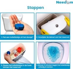 Needum ® Toiletblokjes Voor Inbouwreservoirs – WC-blokjes – Toiletblokken In Een Voordeelverpakking – 30 Stuks 17 Needum ® Toiletblokjes Voor Inbouwreservoirs – WC-blokjes – Toiletblokken In Een Voordeelverpakking – 30 Stuks -Kruideniers Winkel 1200x1129 6
