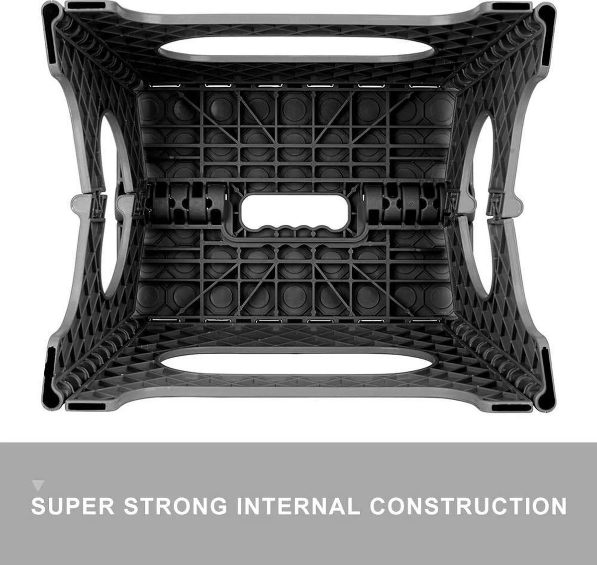 Buxibo - Kruk - Krukje - Keukentrap - Keukentrapje - Opvouwbaar Trapje - Keuken/Badkamer/Schuur Trapje - 29 X 24 X 40cm 13 Buxibo - Kruk - Krukje - Keukentrap - Keukentrapje - Opvouwbaar Trapje - Keuken/Badkamer/Schuur Trapje - 29 X 24 X 40cm - Afbeelding 11