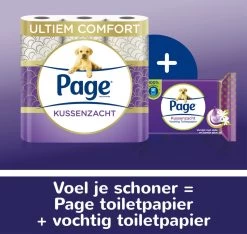 Page Vochtig Toiletpapier - 12 X 38 Stuks - Kussenzacht Vochtig Wc Papier - Voordeelverpakking -Kruideniers Winkel 1200x1138 1
