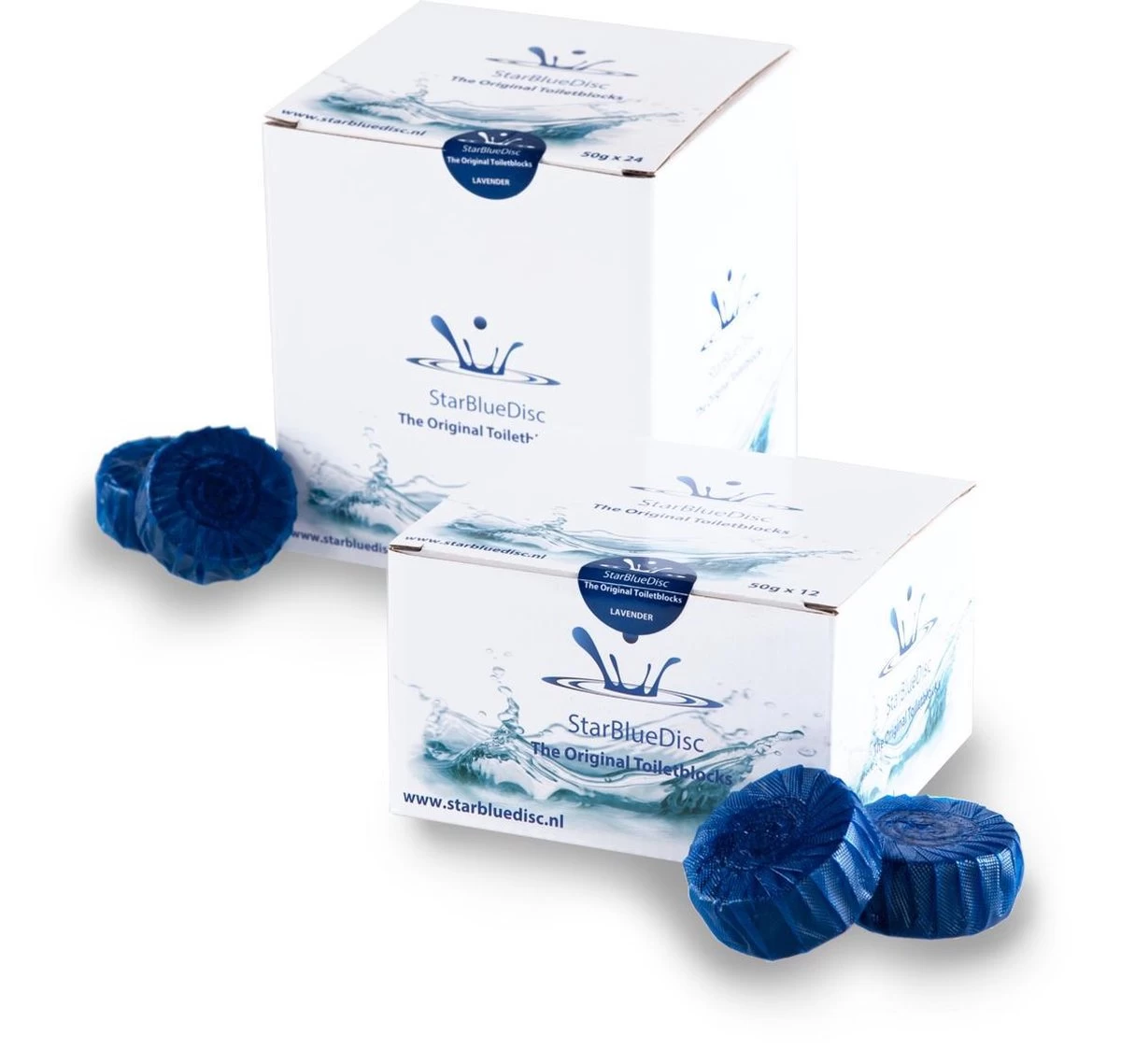 StarBlueDisc 12 Stuks Toiletblokjes Halfjaar Verpakking Blauw 8 StarBlueDisc 12 Stuks Toiletblokjes Halfjaar Verpakking Blauw - Afbeelding 6