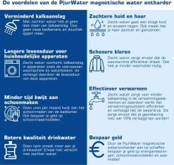 PjurWater Professionele Waterontharder Magnetisch Waterverzachter Magneet Waterontkalker Water Filter -Kruideniers Winkel 1200x1142 3