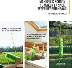 Strex Telescopische Plumeau Met Telescoopsteel - 60 Tot 140 Cm - Uitschuifbaar - Wasbaar - Flexibel 360° Draaibaar - Microvezel Ragebol 12 Strex Telescopische Plumeau Met Telescoopsteel - 60 Tot 140 Cm - Uitschuifbaar - Wasbaar - Flexibel 360° Draaibaar - Microvezel Ragebol -Kruideniers Winkel 1200x1146 3