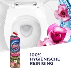 Glorix WC Powergel Toiletreiniger Pink Flower - 6 X 750 Ml - Voordeelverpakking -Kruideniers Winkel 1200x1147 7