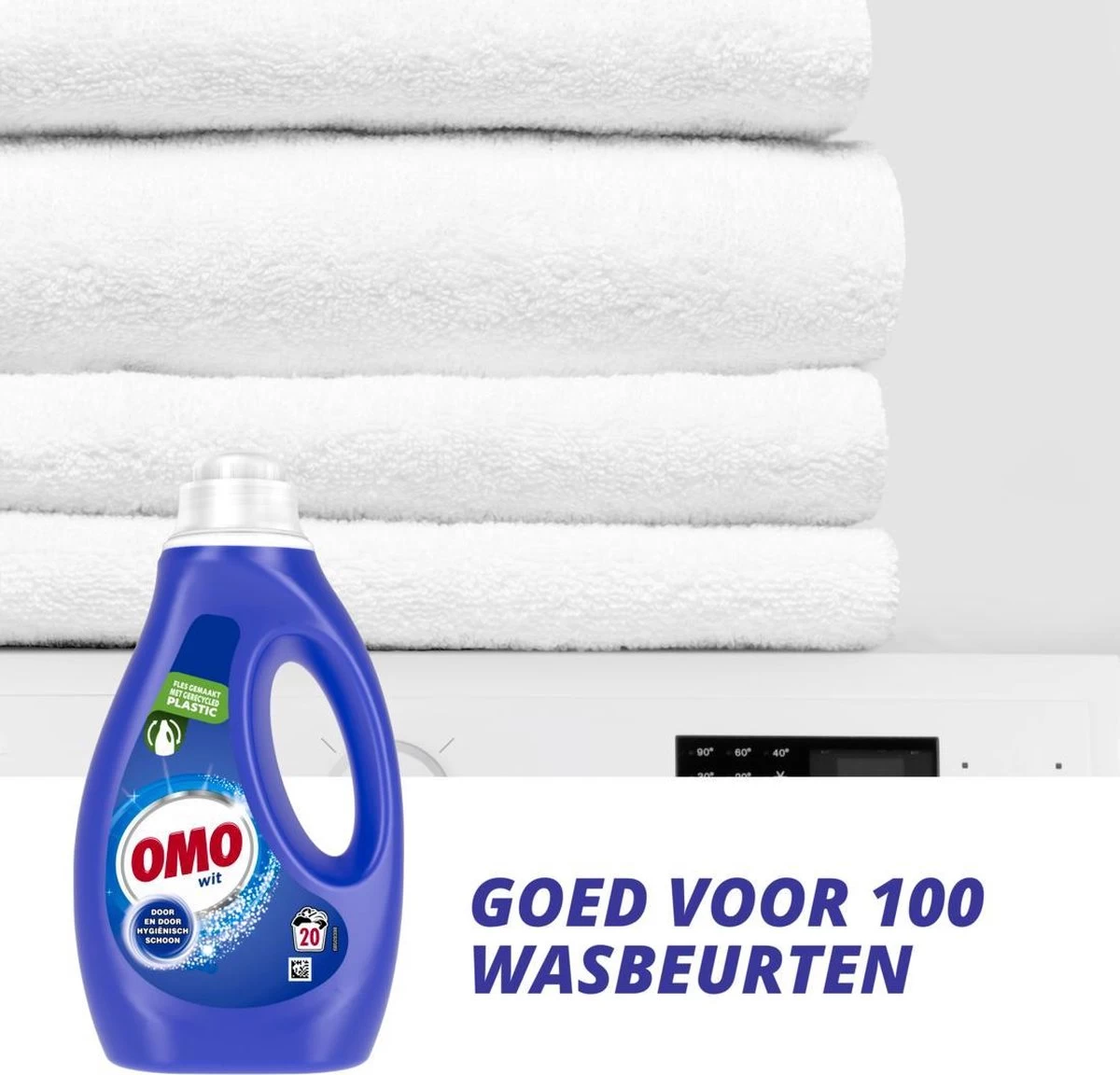 Omo Wit Vloeibaar Wasmiddel - 6 X 20 Wasbeurten - Voordeelverpakking 9 Omo Wit Vloeibaar Wasmiddel - 6 X 20 Wasbeurten - Voordeelverpakking - Afbeelding 7