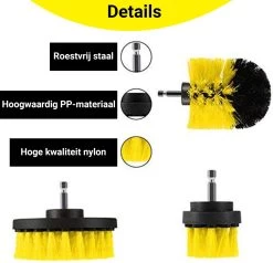Merkloos 4-delige Borstelset Voor Boormachine - Inclusief Verlengstuk - Opzetborstels - Schrobborstel - Schuurborstel - Schoonmaakborstel - Tapijtreiniger - Brush - Geel - Gratis Verzending 17 Merkloos 4-delige Borstelset Voor Boormachine - Inclusief Verlengstuk - Opzetborstels - Schrobborstel - Schuurborstel - Schoonmaakborstel - Tapijtreiniger - Brush - Geel - Gratis Verzending -Kruideniers Winkel 1200x1156 2