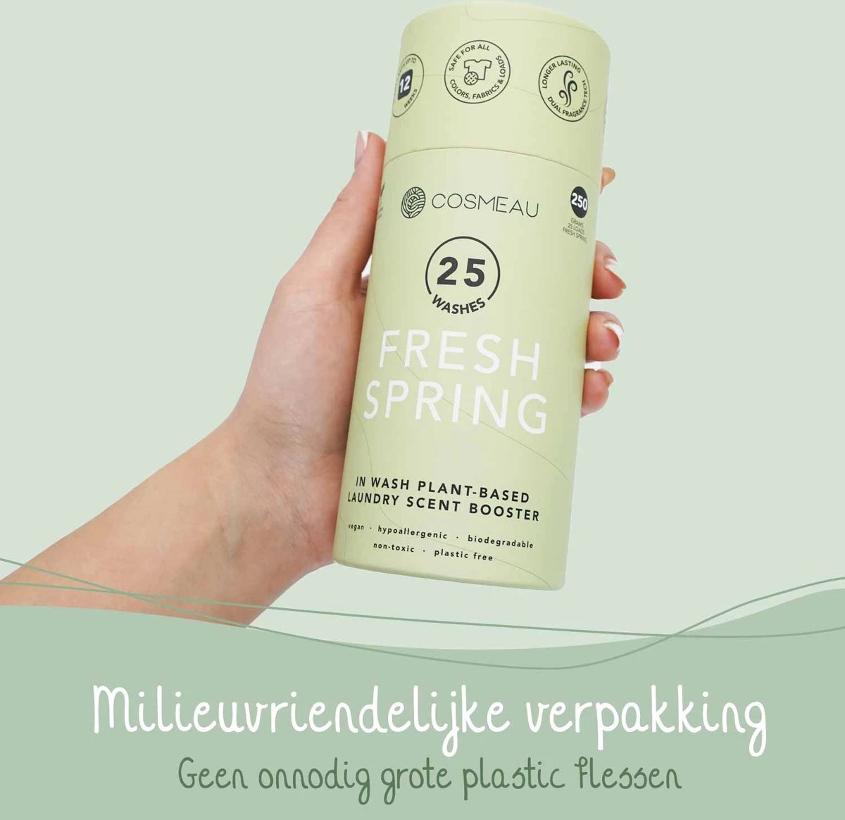 Cosmeau Geurbooster Lentefris - Geurparels - 25 Wasbeurten - Fris - 250g - Geurkralen Wasparfum Scent Booster 10 Cosmeau Geurbooster Lentefris - Geurparels - 25 Wasbeurten - Fris - 250g - Geurkralen Wasparfum Scent Booster - Afbeelding 8