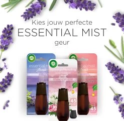 Air Wick Essential Mist Automatische Luchtverfrisser - Ontspannende Lavendel - 3 Navullingen 14 Air Wick Essential Mist Automatische Luchtverfrisser - Ontspannende Lavendel - 3 Navullingen -Kruideniers Winkel 1200x1169 15