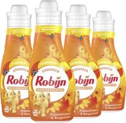 Robijn Classics Passiebloem & Bergamot Wasverzachter - 4 X 30 Wasbeurten - Voordeelverpakking 13 Robijn Classics Passiebloem & Bergamot Wasverzachter - 4 X 30 Wasbeurten - Voordeelverpakking -Kruideniers Winkel 1200x1169 2