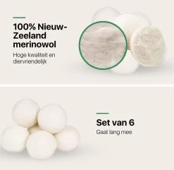 Tenify 6 XL Drogerballen + Extra Lavendel Olie - Wasbollen - Duurzaam - Schaapswol - Wasverzachter - Wasdrogerballen - Herbruikbare Droogballen - Energie Besparen 15 Tenify 6 XL Drogerballen + Extra Lavendel Olie - Wasbollen - Duurzaam - Schaapswol - Wasverzachter - Wasdrogerballen - Herbruikbare Droogballen - Energie Besparen -Kruideniers Winkel 1200x1169 3