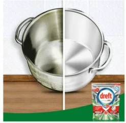 Dreft Platinum Plus All In One - Vaatwastabletten - Voordeelverpakking 5 X 16 Stuks -Kruideniers Winkel 1200x1173 2