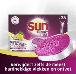SUN® Sun All-In-1 Extra Power Lemon Vaatwastabletten - 6 X 23 Tabletten - Voordeelverpakking 15 SUN® Sun All-In-1 Extra Power Lemon Vaatwastabletten - 6 X 23 Tabletten - Voordeelverpakking -Kruideniers Winkel 1200x1176 3