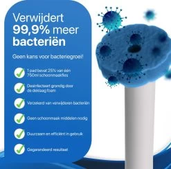 RevoBrush 28x Ocean Breeze Foaming Pads Navulling - WC Borstel Met Houder Vrijstaand 9 RevoBrush 28x Ocean Breeze Foaming Pads Navulling - WC Borstel Met Houder Vrijstaand -Kruideniers Winkel 1200x1184 20