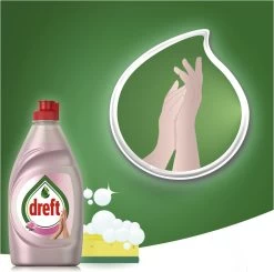 Dreft Clean & Care Rose & Satin Afwasmiddel - 8x780ml - Voordeelverpakking -Kruideniers Winkel 1200x1188 6