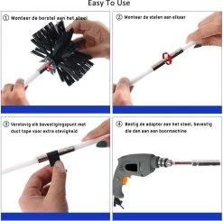 Kibani Schoorsteenborstel 7 Meter - Schoorsteenreiniger - Schoorsteenveger - Schoorsteenveegset - Schoorsteen Borstel - Veegkit - Borstelset Voor Boormachine - Boormachine 13 Kibani Schoorsteenborstel 7 Meter - Schoorsteenreiniger - Schoorsteenveger - Schoorsteenveegset - Schoorsteen Borstel - Veegkit - Borstelset Voor Boormachine - Boormachine -Kruideniers Winkel 1200x1189 6