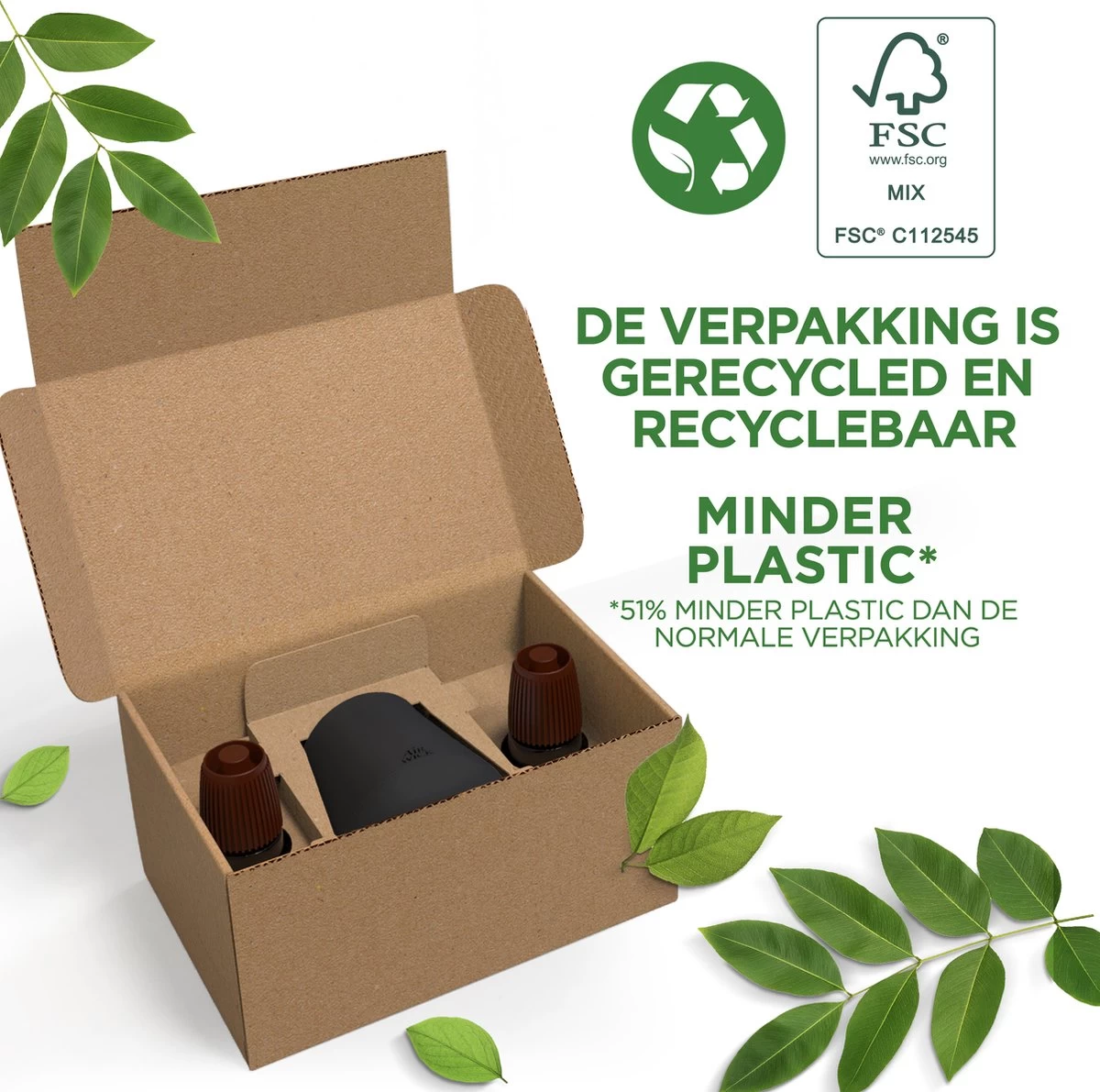 Air Wick Essential Mist Luchtverfrisser - Ontspannende Lavendel - 1 Zwart Apparaat + 2 Navullingen 7 Air Wick Essential Mist Luchtverfrisser - Ontspannende Lavendel - 1 Zwart Apparaat + 2 Navullingen - Afbeelding 5