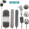 NovaBeau Plumeau Met Telescoopsteel – Microvezel Ragebol Uitschuifbaar - 9-delig Duster Set Met Voegenborstel – RVS Stoffer – Grijs Chenille Borstel – Wasbaar En Draaibaar -Kruideniers Winkel 1200x1192 1