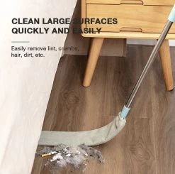 Verstelbare Stofdoek Voor Jaloezieën / Verstelbare Plumeau / Verstelbare Stofdoek / Reinigings Borstel Jaloezieën / Jaloerzieën Reiniger/ Intrekbare Stofborstel / Onder Kast Dweil / Intrekbare Verstelbare Plumeau / Stoffer / Schoonmaken Tips