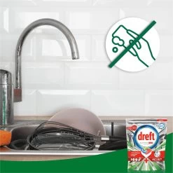 Dreft Platinum Plus All In One Vaatwastabletten - Deep Clean - Voordeelverpakking 4 X 38 Stuks -Kruideniers Winkel 1200x1198 18