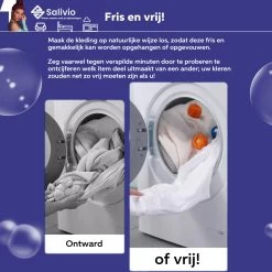 Salivio Laundryballs - 8x Wasbol Set - Huisdieren Haar Verwijderen - Wasbollen - Drogerballen - Energiebesparend - Wasverzachter - Milieuvriendelijk Wassen -Kruideniers Winkel 1200x1199 8