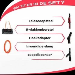 Aquascopic - Telescoopsteel Set Met Borstel - 7,2 Meter 16 Aquascopic - Telescoopsteel Set Met Borstel - 7,2 Meter -Kruideniers Winkel 1200x1200 1001