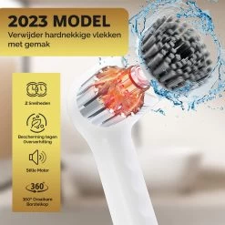 MostEssential Premium Elektrische Schoonmaakborstel 2023 Model – Elektrische Schrobber - Schrobborstel - Poetsmachine – Voor Badkamer Of Keuken - Inclusief 4 Borstelkoppen 14 MostEssential Premium Elektrische Schoonmaakborstel 2023 Model – Elektrische Schrobber - Schrobborstel - Poetsmachine – Voor Badkamer Of Keuken - Inclusief 4 Borstelkoppen -Kruideniers Winkel 1200x1200 1113