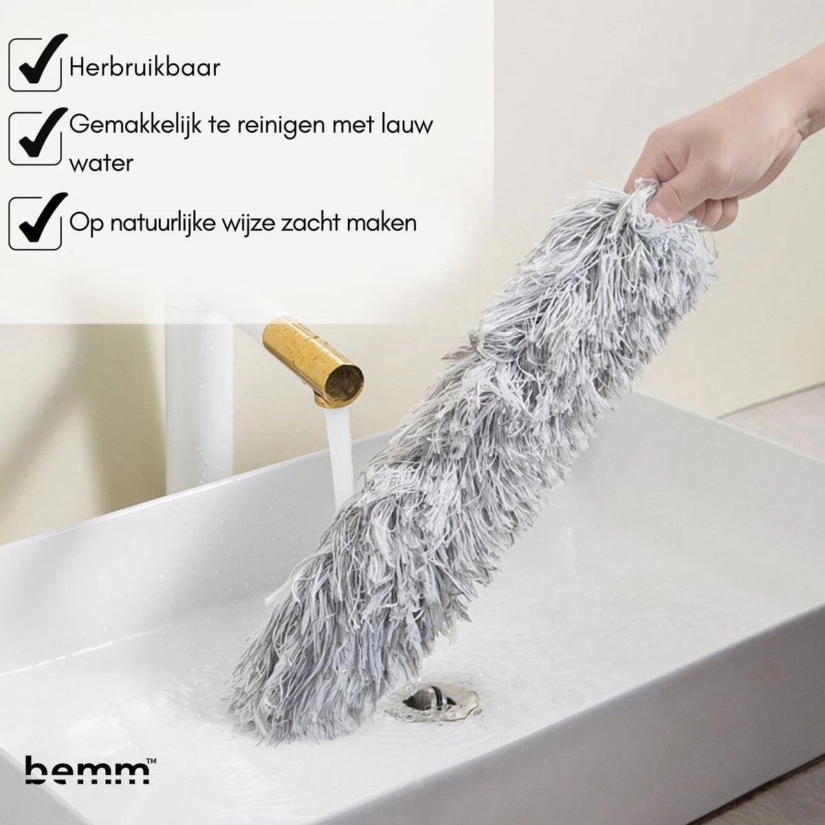 Plumeau - 280 Cm - Uitschuifbaar - Ragebol - Wasbaar - 360° - Flexibel 14 Plumeau - 280 Cm - Uitschuifbaar - Ragebol - Wasbaar - 360° - Flexibel - Afbeelding 12