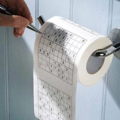 MikaMax Sudoku WC Papier - Sudoku - Iedervel Een Andere Sudoku - Toiletpapier - Puzzels - Puzzel -Kruideniers Winkel 1200x1200 1233