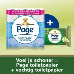 Page Vochtig Toiletpapier - 6 X 74 Stuks - Aloë Vera Maxi Vochtig Wc Papier - Voordeelverpakking -Kruideniers Winkel 1200x1200 1271