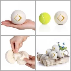 LuxerLiving Wasbol Set Van 6 - Droogt Tot 30% Sneller - Wasverzachter - Droger Ballen - Dryer Balls - Ecologisch - 100% Wol 13 LuxerLiving Wasbol Set Van 6 - Droogt Tot 30% Sneller - Wasverzachter - Droger Ballen - Dryer Balls - Ecologisch - 100% Wol -Kruideniers Winkel 1200x1200 131