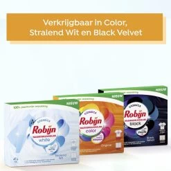 Robijn Classics Stralend Wit Wasmiddeldoekjes - 4 X 16 Wasstrips - Voordeelverpakking -Kruideniers Winkel 1200x1200 136