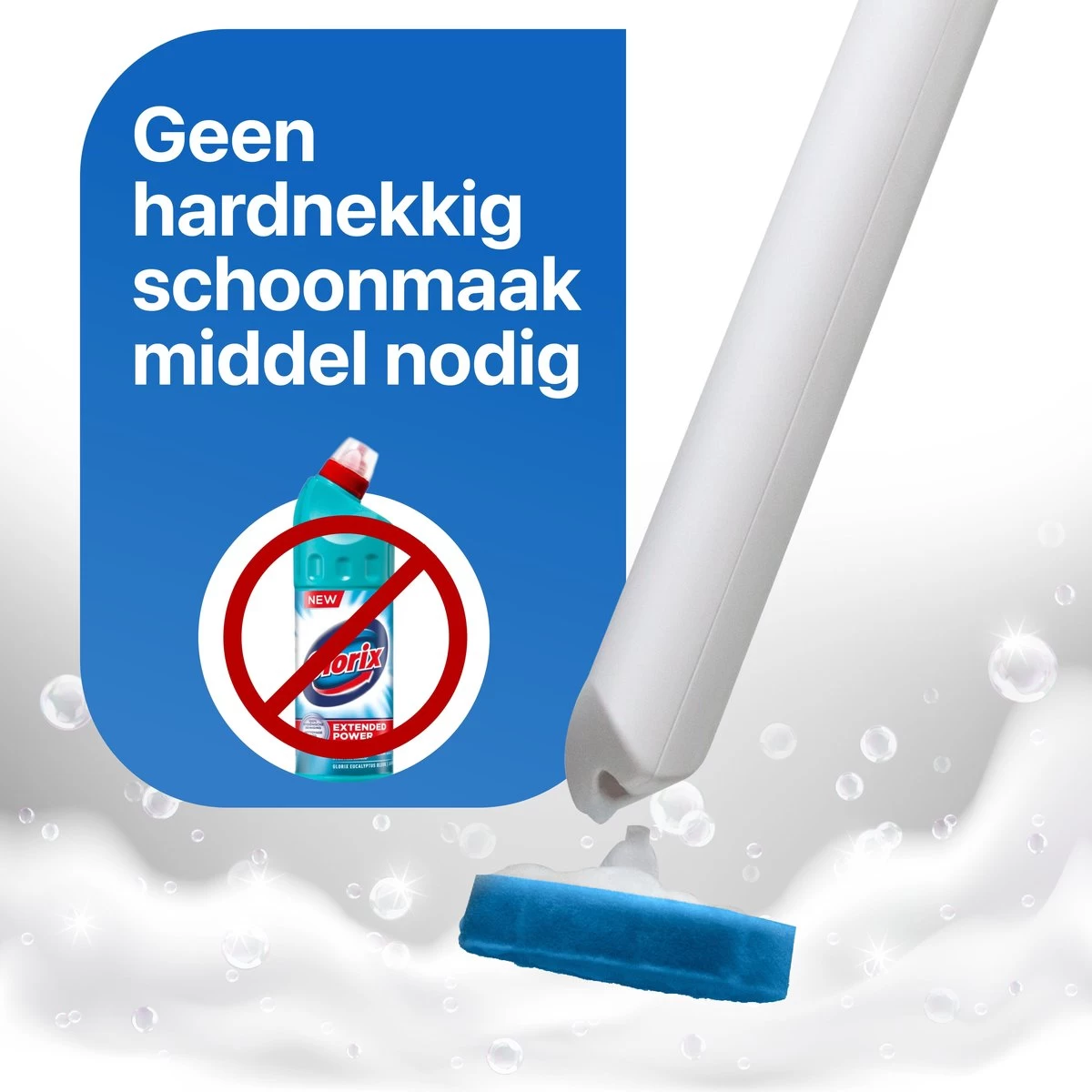 RevoBrush 28x Ocean Breeze Foaming Pads Navulling - WC Borstel Met Houder Vrijstaand 6 RevoBrush 28x Ocean Breeze Foaming Pads Navulling - WC Borstel Met Houder Vrijstaand - Afbeelding 4