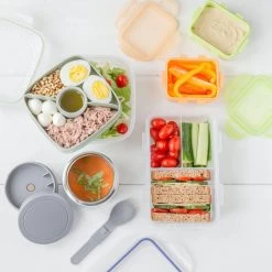 Lock&Lock Saladebox - Salade Lunchbox To Go - Salade To Go - 950 Ml - Lekvrij - Met Verdeelvakjes - Groen 11 Lock&Lock Saladebox - Salade Lunchbox To Go - Salade To Go - 950 Ml - Lekvrij - Met Verdeelvakjes - Groen -Kruideniers Winkel 1200x1200 1728