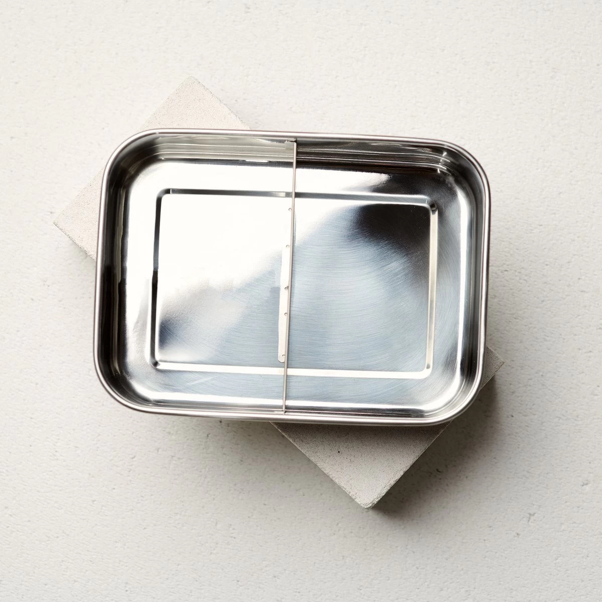 Dzukou Jim Corbett – RVS Lunchbox - Volwassenen - Met Vakjes - 1200 Ml 6 Dzukou Jim Corbett – RVS Lunchbox - Volwassenen - Met Vakjes - 1200 Ml - Afbeelding 4