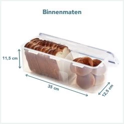 Lock&Lock Vershouddoos Voor Brood - Brooddoos - Broodtrommel - Brood Bewaren - Opbergdoos - Bewaardoos Met Deksel - 100% Luchtdicht - BPA Vrij - 5 Liter - Transparant 16 Lock&Lock Vershouddoos Voor Brood - Brooddoos - Broodtrommel - Brood Bewaren - Opbergdoos - Bewaardoos Met Deksel - 100% Luchtdicht - BPA Vrij - 5 Liter - Transparant -Kruideniers Winkel 1200x1200 1785