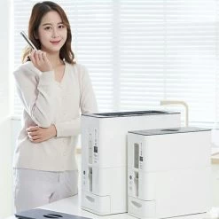 Merkloos TDR-Japans Rijst/Granen Container/Dispenser/ Opbergdoos - 6KG Inhoud - Wit -Kruideniers Winkel 1200x1200 1835