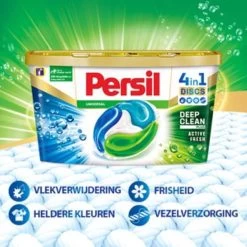 Persil® Persil 4in1 Discs Universal Wascapsules - Wasmiddel Capsules - Voordeelverpakking - 8 X 15 Wasbeurten 23 Persil® Persil 4in1 Discs Universal Wascapsules - Wasmiddel Capsules - Voordeelverpakking - 8 X 15 Wasbeurten -Kruideniers Winkel 1200x1200 195