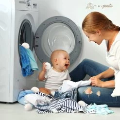 Merkloos Droger Ballen XL 6 Stuks Inclusief Lavendelolie – Zero Waste Dryer Balls - Duurzaam – Wasverzachter – Herbruikbare Drogerballen – Droogt De Was Sneller – Tiny Panda -Kruideniers Winkel 1200x1200 368