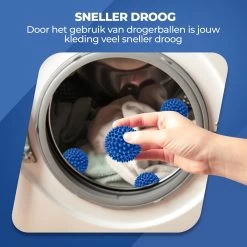 Roegaarden Drogerballen - Wasbollen - 6 Stuks - Siliconen - Sneller Droog - Anti-kreuk 12 Roegaarden Drogerballen - Wasbollen - 6 Stuks - Siliconen - Sneller Droog - Anti-kreuk -Kruideniers Winkel 1200x1200 391