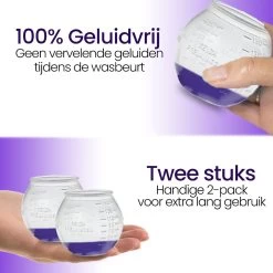 BluGo Doseerbol 2 Stuks - Wasbollen - Doseerdop - Drogerballen - Wasballen - Wasmiddel - Herbruikbaar - Maataanduiding - 150ml 14 BluGo Doseerbol 2 Stuks - Wasbollen - Doseerdop - Drogerballen - Wasballen - Wasmiddel - Herbruikbaar - Maataanduiding - 150ml -Kruideniers Winkel 1200x1200 419